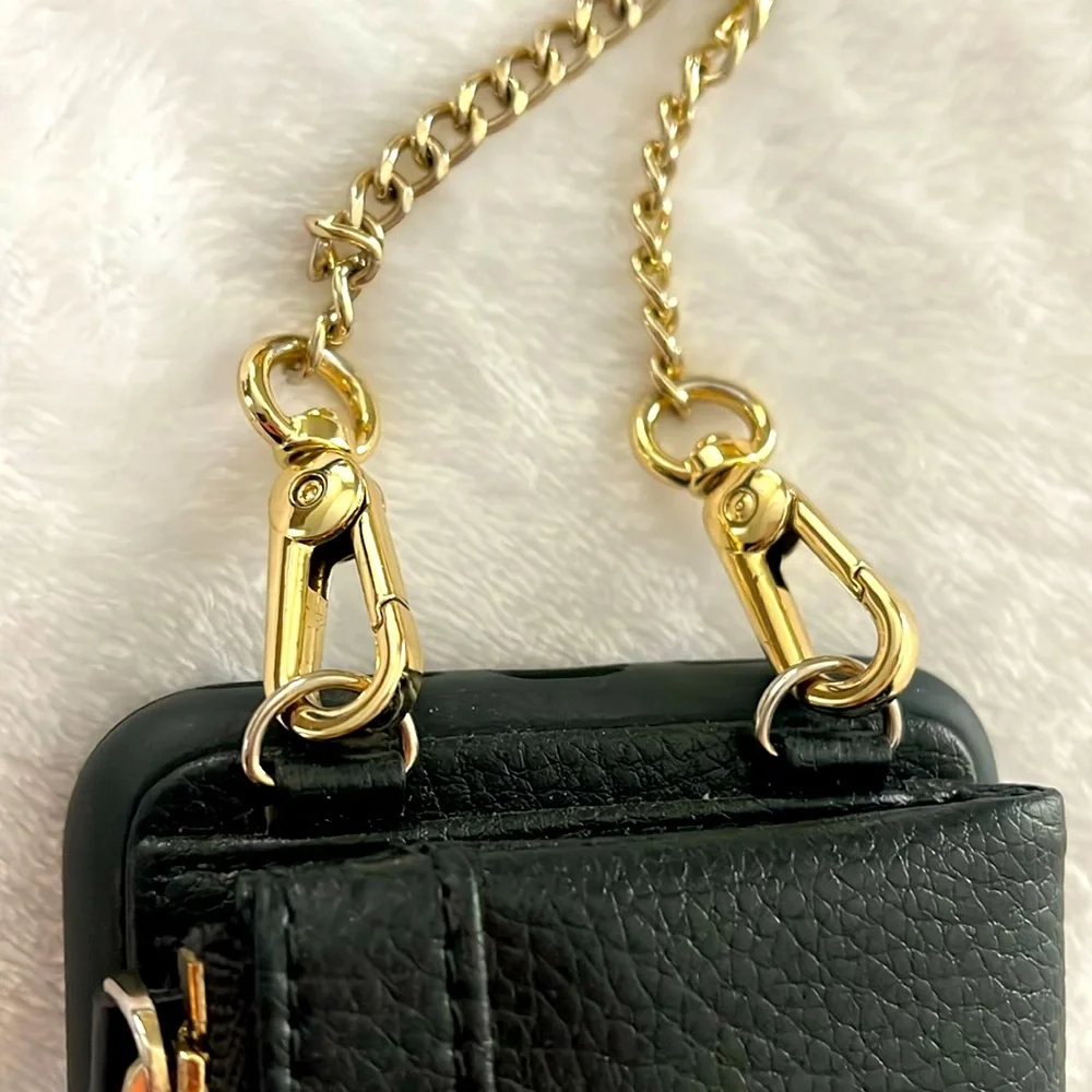 iPhone 7 Plus/8 Plus Crossbody and Wristlet PU Leather Case Wallet